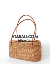 Ata rattan handwoven mini bag